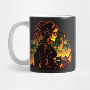 Steampunk Coder - 3 - A fusion of old and new technology Mug